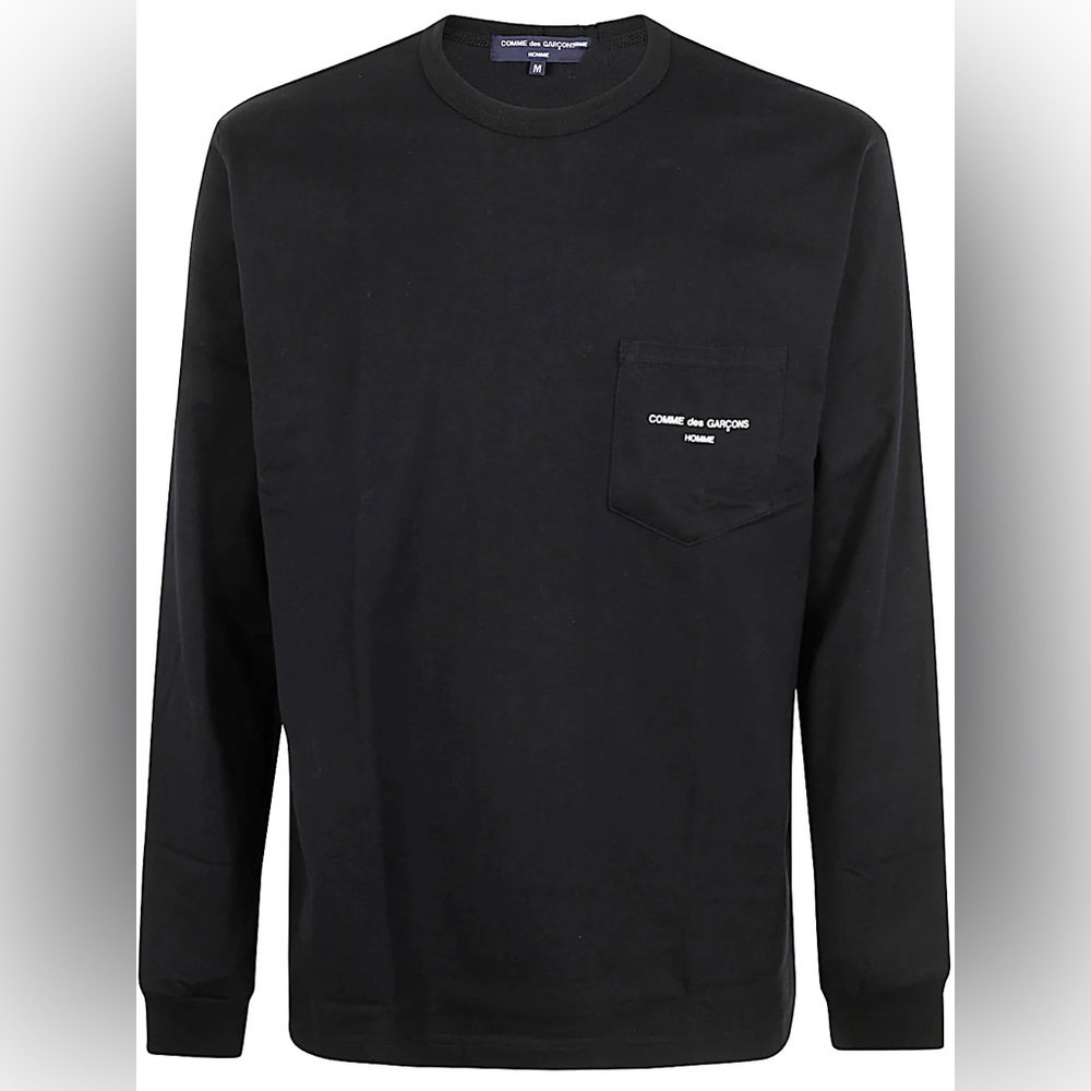 Comme des Garçons Homme Logo Printed Long-Sleeved T-Shirt- never been worn